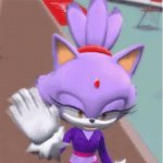 blaze exasperated waving