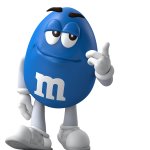 Blue M&M