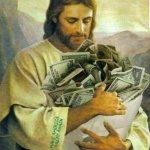 Jesus Chasing Paper