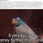 Just when we though it couldn't get any bad because of another live-action Disney remake happening, it's worse because of TikTok | Everyday, we stray further from God | image tagged in everyday we stray further from god's light,tiktok sucks,memes,dank memes | made w/ Imgflip meme maker