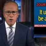 JOURNALISM | JOURNALISM:; It used to be a thing. | image tagged in nbc breaking news template | made w/ Imgflip meme maker