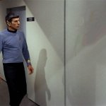 Spock Blank Wall