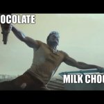 the hardest choice require the strongest will | DARK CHOCOLATE; MILK CHOCOLATE | image tagged in undecided captain america,the hardest choices require the strongest wills,chocolate,relatable,so true,funny | made w/ Imgflip meme maker