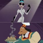 Aggressive Yzma and Shocked Kronk template