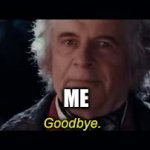Bye chat Bilbo GIF Template