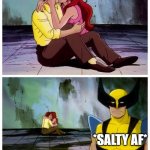 Wolverine cyclops jean | WHAT GOTHIPS SHIPPERS THINK WILL HAPPEN IN EPISODE 31; *SALTY AF* | image tagged in wolverine cyclops jean | made w/ Imgflip meme maker