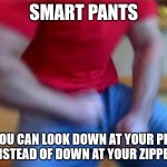 Can't wait to find out how those will spy on me | SMART PANTS; SO YOU CAN LOOK DOWN AT YOUR PHONE
INSTEAD OF DOWN AT YOUR ZIPPER | image tagged in guy unzip pants | made w/ Imgflip meme maker