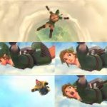 Falling zelda template