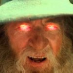 Gandalf Laser Eyes