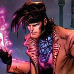 Gambit X-Men Comic Book Ace Card