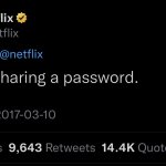 Love is sharing a password