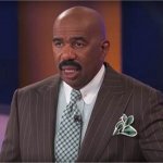 Steve Harvey reacts