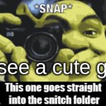 cute | i see a cute girl | image tagged in gifs,bad luck brian | made w/ Imgflip video-to-gif maker