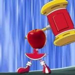 Apple | image tagged in angry amy rose | made w/ Imgflip meme maker