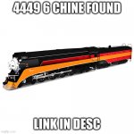 its found lads | 4449 6 CHINE FOUND; LINK IN DESC | image tagged in sp 4449 daylight,6 chine | made w/ Imgflip meme maker