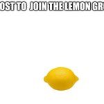 lemon group repost templete