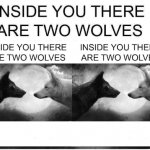 two wolves inception