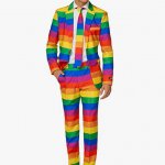 rainbow suit
