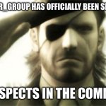 Honestly, it was for the better. All of us can touch grass now. | MS_MEMER_GROUP HAS OFFICIALLY BEEN SHUT DOWN. PAY RESPECTS IN THE COMMENTS. | image tagged in big boss salute | made w/ Imgflip meme maker