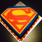 Superman Cake