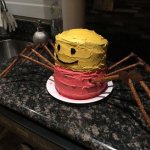 Despacito Spider Cake