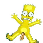 Bart Movie Scene French Fry Naked Transparent Background