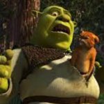 Shrek getting clawed