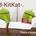 Android KitKat's announcement temp meme