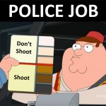 How police really do their job: template