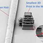 human hair vs smallest 3d print in the world vs your input