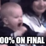 I did it... | GOT 100% ON FINAL EXAM | image tagged in gifs,memes,school,exams,exam | made w/ Imgflip video-to-gif maker