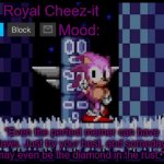 The-Royal-Cheez Rose Sonic Announcement meme