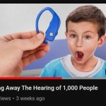 Taking Away The Hearing of 1,000 People template