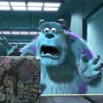 traumatized sulley meme