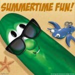 Have a great summer vacation to everyone! Even those who are still in school! Love ya'll | image tagged in veggietales | made w/ Imgflip meme maker