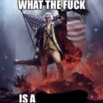 george washington wtf is a blank