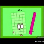 Numberblocks 48 GIF Template
