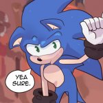 sonic yea sure