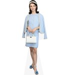 Dylan Mulvaney blue dress with transparency