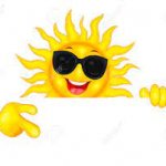 Cool Sun Pointing meme