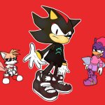 shadow and sonic and tails get bitches