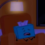 Tissue box sleeping on the couch template