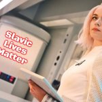 Star Trek Nurse Chapel Strange New Worlds Screencap | Slavic Lives Matter | image tagged in star trek nurse chapel strange new worlds screencap,slavic | made w/ Imgflip meme maker