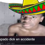 chupado dick en accidente meme