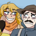 Yang harassing a WW1 American Soldier