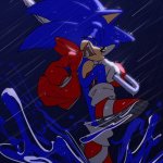 sonic umbrella by chaosrice