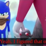 sonic boom yeah i figured that out
