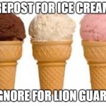 Repost for ice cream