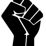 Black Lives Matter fist