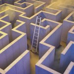 Ladder Out of Maze